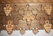 Pălării din lemn pentru perdele din lemn, fotografii sculptate de mâna lor în casă