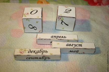 Дерев'яний календар з кубиками своїми руками - oleor - музика і пісні з трейлерів