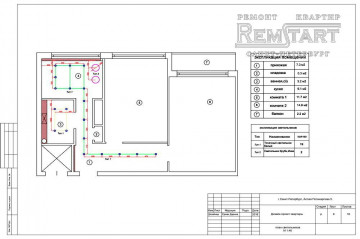 Proiectare apartament în aleea navei polikarpova 5 saint petersburg