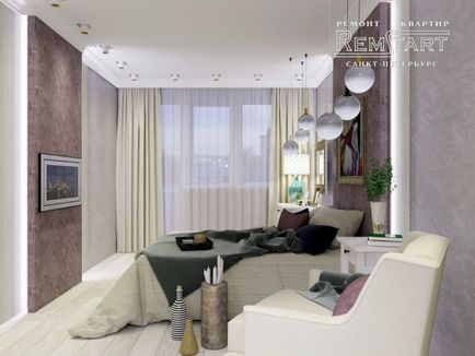 Proiectare apartament în aleea navei polikarpova 5 saint petersburg