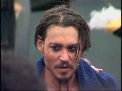 Johnny Depp fără machiaj