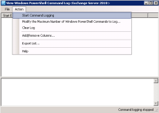 Server Exchange 2010, mai multe powerhell-uri, de ex admin