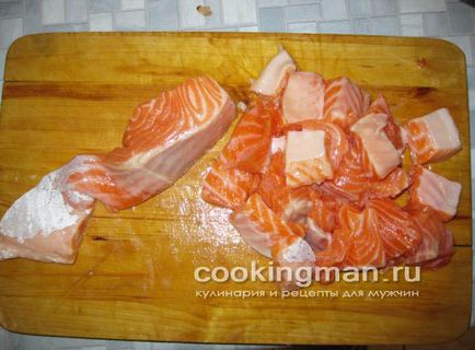 Форель приготована з овочами в горщику - кулінарія для чоловіків