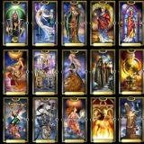 Fortune spunând pe carduri de tarot