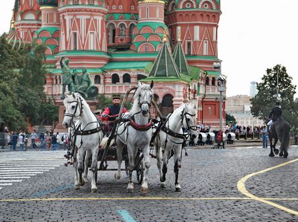 Amennyiben lovagolni Moszkvában