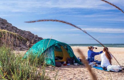 Általános strandjai (Krím), ahol a leírás, utazók véleménye