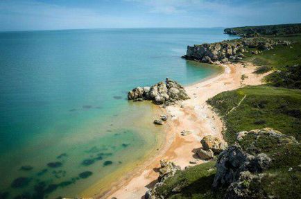 Általános strandjai (Krím), ahol a leírás, utazók véleménye