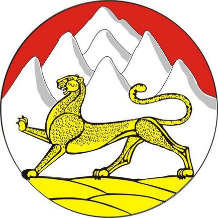 Stema și steagul Osetiei sunt simboluri ale republicii