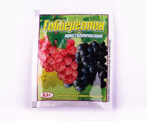 Гіберелін інструкція із застосування фітогормону для винограду