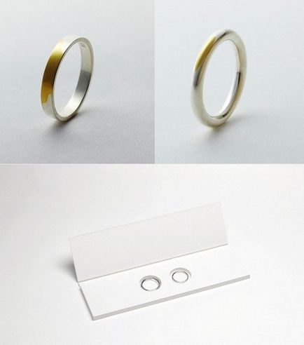 Gold wedding ring романтичний проект обручок з - секретом - від torafu architects