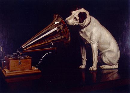 Голос його господаря »(his master's voice) - справжня історія трейдмарк, восьминіг