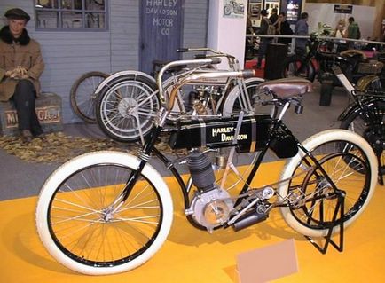 Harley-davidson перший «моторний велосипед», з якого починався легендарний бренд - технополіс
