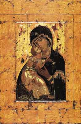 Az ikonográfia a Boldogságos Szűz Mária