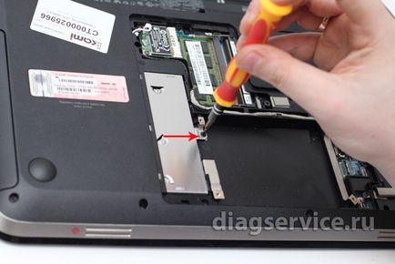 Instrucțiuni pentru demontarea laptopului hp pavilion dv6