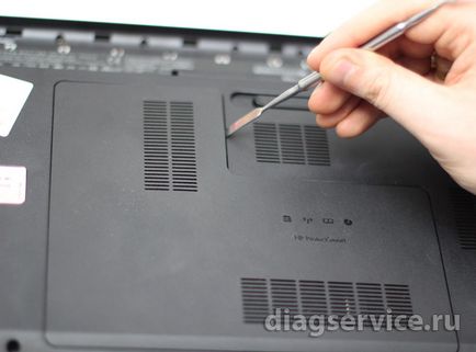 Instrucțiuni pentru demontarea laptopului hp pavilion dv6