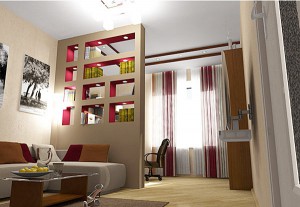 Цікаві рішення для кімнатних перегородок - ра-соло - професійний ремонт квартир