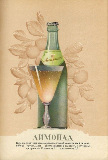 Din istoria limonadei sovietice