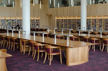 Care ar trebui să fie designul bibliotecii școlare