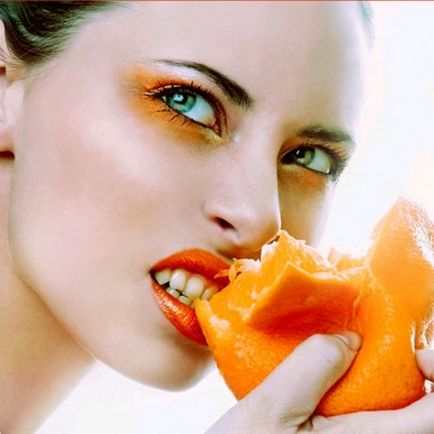 Cum se utilizează umbrele de portocale în machiajul ochilor