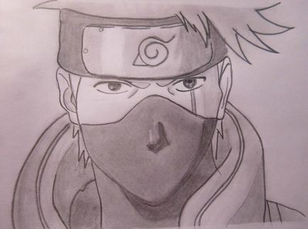 Hogyan kell felhívni Kakashi szakaszok - hogyan kell felhívni Hatake Kakashi a Naruto lépésről lépésre ceruzával