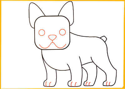 Як намалювати собаку поетапно