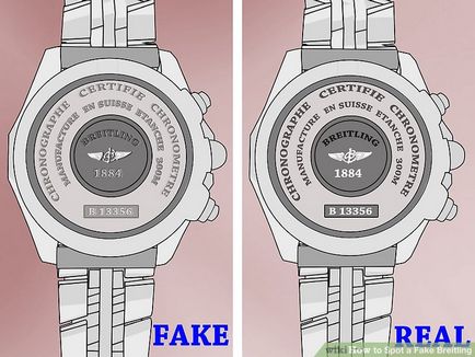 Як визначити справжність годин breitling