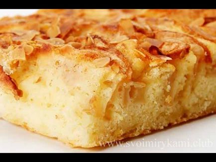 Як приготувати пиріг з яблуками на швидку руку з покрокового рецептом з фото