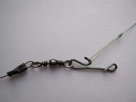 Cum de a lega o lingură de momeală la cablu, o articulație cu palete, am tricot un cablu la momeală
