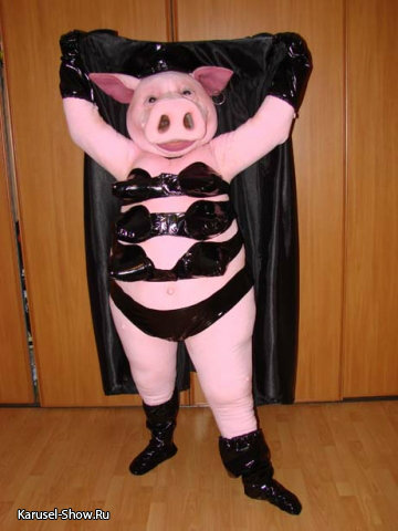 Cum sa faci un costum de porc cu mainile tale