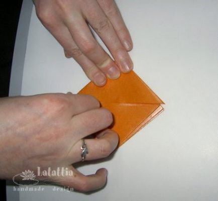 Hogyan készítsünk origami tulipán diagram papír