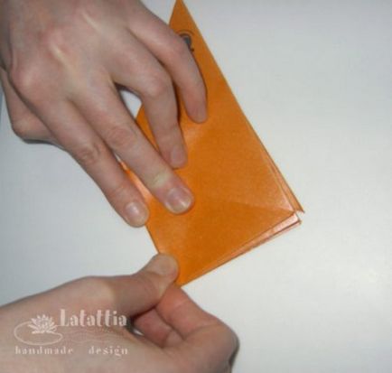Hogyan készítsünk origami tulipán diagram papír