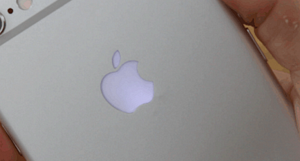 Як зробити світиться яблуко в iphone своїми руками