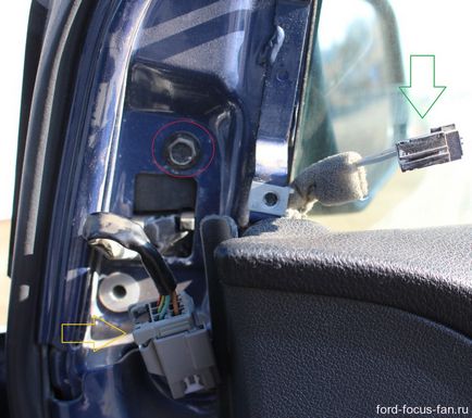Cum să scoateți oglinda laterală Ford Focus 2 video, ventilator Focus Ford
