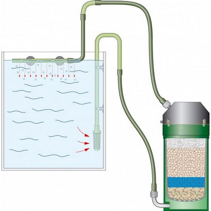 Як зібрати фільтр для акваріума
