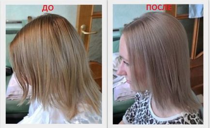 Як прибрати жовтизну з волосся мелірованого, освітлення та після фарбування