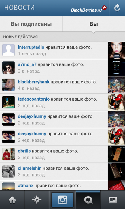 Як встановити instagram на blackberry 10, blackberry вУкаіни