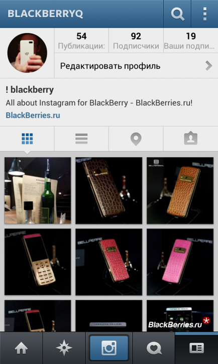 Як встановити instagram на blackberry 10, blackberry вУкаіни