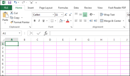 Cum se schimbă culoarea liniilor de rețea în Excel