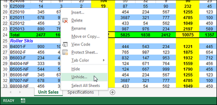 La fel ca în Excel, ascunde foile de lucru și registrele de lucru întregi