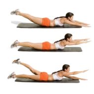 Як виконувати вправи для зміцнення м'язів спини