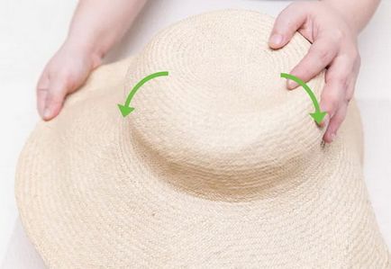 Cum de a restabili forma unei pălării de paie la domiciliu
