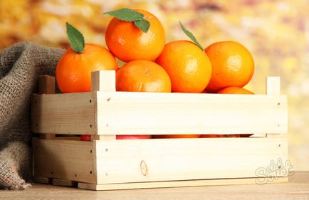 Hogyan kell tárolni a mandarin otthon