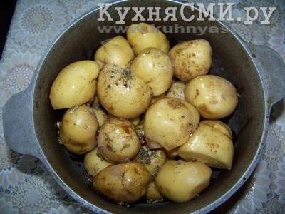 Картопля по-гуцульськи - рецепт від натали