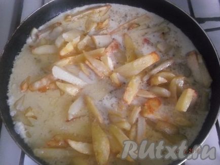 Burgonya omlett - a recept egy fotó