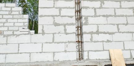 Кладка стін з газобетону, секрети будівництва будинку з газобетону