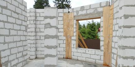 Zidărie de zidărie din beton, secretul construirii unei case din beton gazos