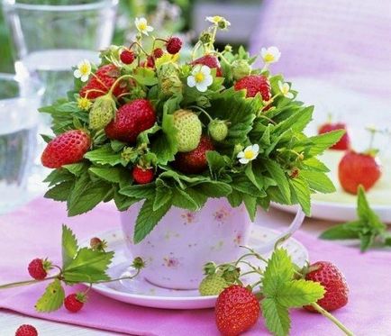 Nunta căpșuni - adăugați aromă