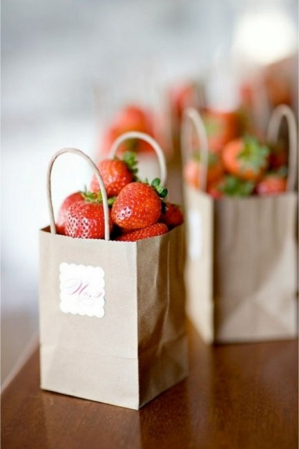 Nunta căpșuni - adăugați aromă