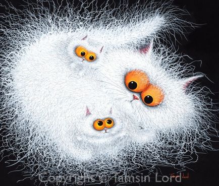 Кішки англійської художниці tamsin lord - хвостаті байки