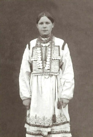 Costumul călărețului din Chuvashe - Nikolaev în